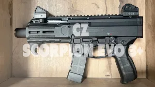 9mm CZ Scorpion Evo 3+ Carbine Pistol Review