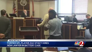 Former NFL player Zac Stacy hires new lawyer in battery case