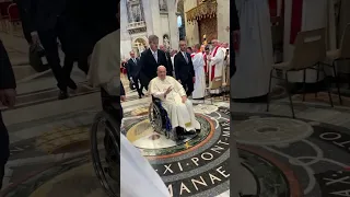 Papa Francesco nella Festa di San Pietro e San Paolo.