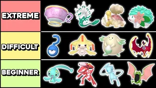 These are the HARDEST Pokemon to Shiny Hunt (Tier List)
