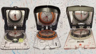 How to use a mirror compass - simplified