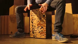 Cajon cover Serge Gainsbourg "requiem pour un con" Cajon groove...