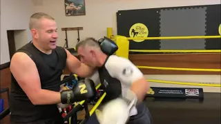 Tibor Nagy vs. Ede Nagy (Sparring highlights)