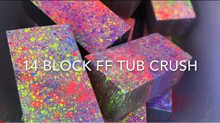 ASMR Floral foam Dry/ Unsoaked Block crushes