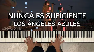Nunca Es Suficiente ~ Los Ángeles Azules | Piano Tutorial | PARTITURA DISPONIBLE