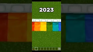 Minecraft: New vs Old... 🥺 (Nostalgia) #minecraft #viral #nostalgia #shorts