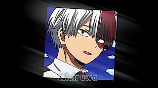 Todoroki Shoto edit mr. Saxobeat