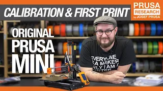 Original Prusa MINI - kalibrace a první tisk