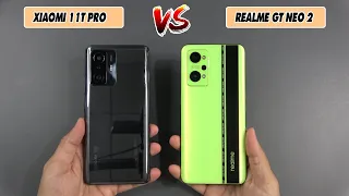 Xiaomi 11T Pro vs Realme GT Neo 2 | SpeedTest and Camera comparison