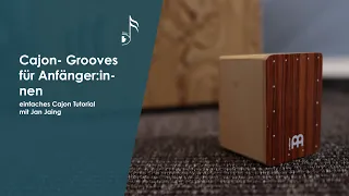 Einfache Cajon-Grooves für Anfänger:innen mit Jan Jaing