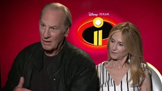 INCREDIBLES 2 Holly Hunter & Craig T Nelson Interview