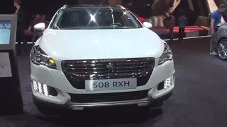 Peugeot 508 RXH Hybrid4 White (2016) Exterior and Interior