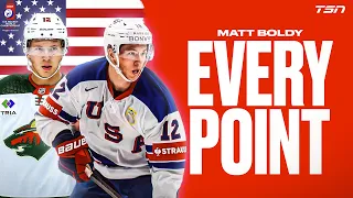 EVERY MATT BOLDY POINT FROM THE 2024 MEN’S WORLD HOCKEY CHAMPIONSHIP