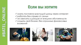 Презентация компании Batel