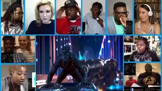 Black Panther Official Trailer (2018) Reactions Mashup