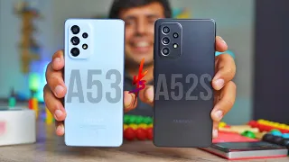 Samsung Galaxy A53 5G vs A52s 5G Comparison