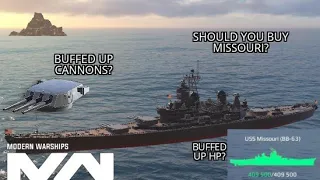 Modern Warships Should You Buy USS Missouri In The Current Version of Modern Warships?