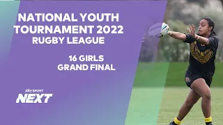 Girls 16s Grand Final | NZRL | National Youth Tournament | CM Stingrays v Wellington Orcas