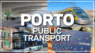 ➡️  PORTO'S public transport system and how to leave the AIRPORT 🇵🇹 #131