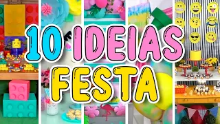 10 IDEIAS de FESTAS de ANIVERSÁRIO p/ TODAS AS IDADES! Paula Stephânia