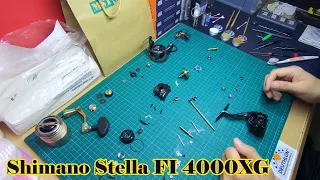 Shimano Stella FI 4000XG maintenance and service