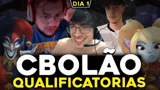 MELHORES MOMENTOS QUALIFICATÓRIA MONOCHAMPIONS CBOLÃO DIA 1 - RENECRODILO LEAGUE OF LEGENDS