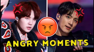 10 Best BTS ANGRY and ANNOYED MOMENTS 😱😡 𝟭𝟬 𝗧𝗶𝗺𝗲𝘀 𝗕𝗧𝗦 𝗴𝗼𝘁 (𝗿𝗲𝗮𝗹𝗹𝘆) 𝗔𝗡𝗚𝗥𝗬