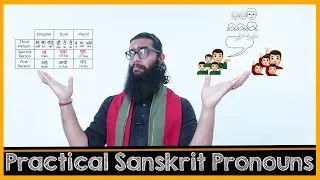 Try this Unique and Easy method of Learning Sanskrit- Pronouns