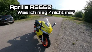 Aprilia RS 660 was ich mag / nicht mag