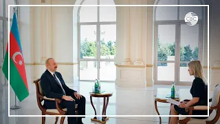 Ильхам Алиев в интервью Euronews: "Нет серьёзных препятствий для мира"