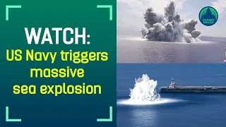 Watch video: US Navy sets off 40,000-pound bomb in Atlantic Ocean…