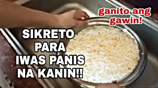 SIKRETO PARA IWAS PANIS NA KANIN | NO MORE SPOILED RICE | PANIS NA KANIN NO MORE | RICE IS LIFE!