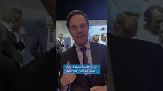 Minister-president Mark Rutte bezoekt het World Economic Forum - 17 januari 2024