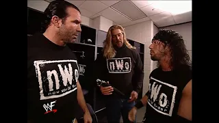 WWE RAW 4/8/2002  X Pac and The NWO Backstage
