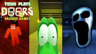 Yoshi plays - ROBLOX DOORS: Various games !!!