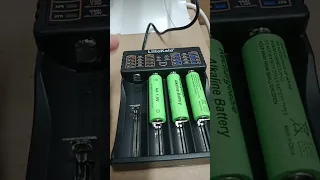 Smart alkaline battery charger