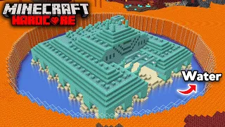 I Made an OCEAN MONUMENT in Minecraft Hardcore (Hindi)