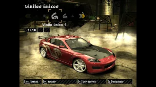 Como hacer el auto de Mia Mazda RX-8 Need For Speed Most Wanted 2005