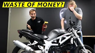 What Happens if You Buy a Craigslist Crap Bike as a Beginner? (SV650 Rebuild Project)