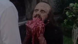 Anthropophagus (1980) - He eats his own gut | Movie Scene