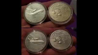 Чистка юбилейных монет Украины пруф реставрация и восстановления повышаем цену на монеты евро 2012 5