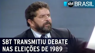 SBT realizou último debate antes do primeiro turno das eleições de 1989 | SBT Brasil (21/09/22)