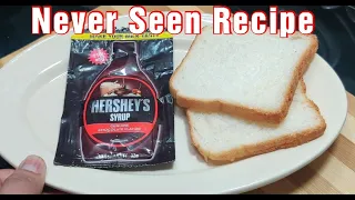 This 2-minute Simple Recipe Will Change Your Life--Hershey's Syrup and Bread