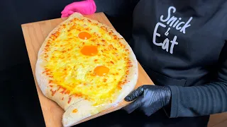 Adjarian Khachapuri Recipe - Super Cheesy Georgian Bread You NEVER TRIED