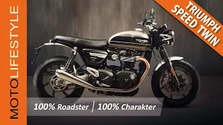 Triumph Speed Twin 2020  // TEST // 100 % Roadster - 100% Charakter - 100% Fahrspaß