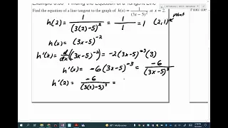 3.6 - The Chain Rule (Pt. 1)