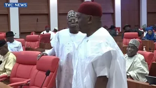 WATCH: Senator Orji Kalu Weeps At 9th Senate Valedictory Session