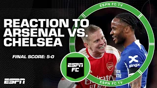 [FULL REACTION] Arsenal WIPED THE FLOOR with Chelsea - Craig Burley | ESPN FC