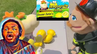 SML Movie: Bowser Junior's Lemonade Stand (REACTION) #sml #bowserjunior #jeffy 😂🍋