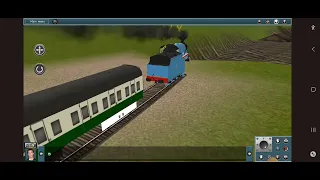 gordon takes a tumble but no freight cars